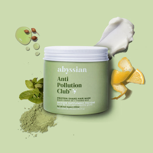 Protein Shake Hair Mask