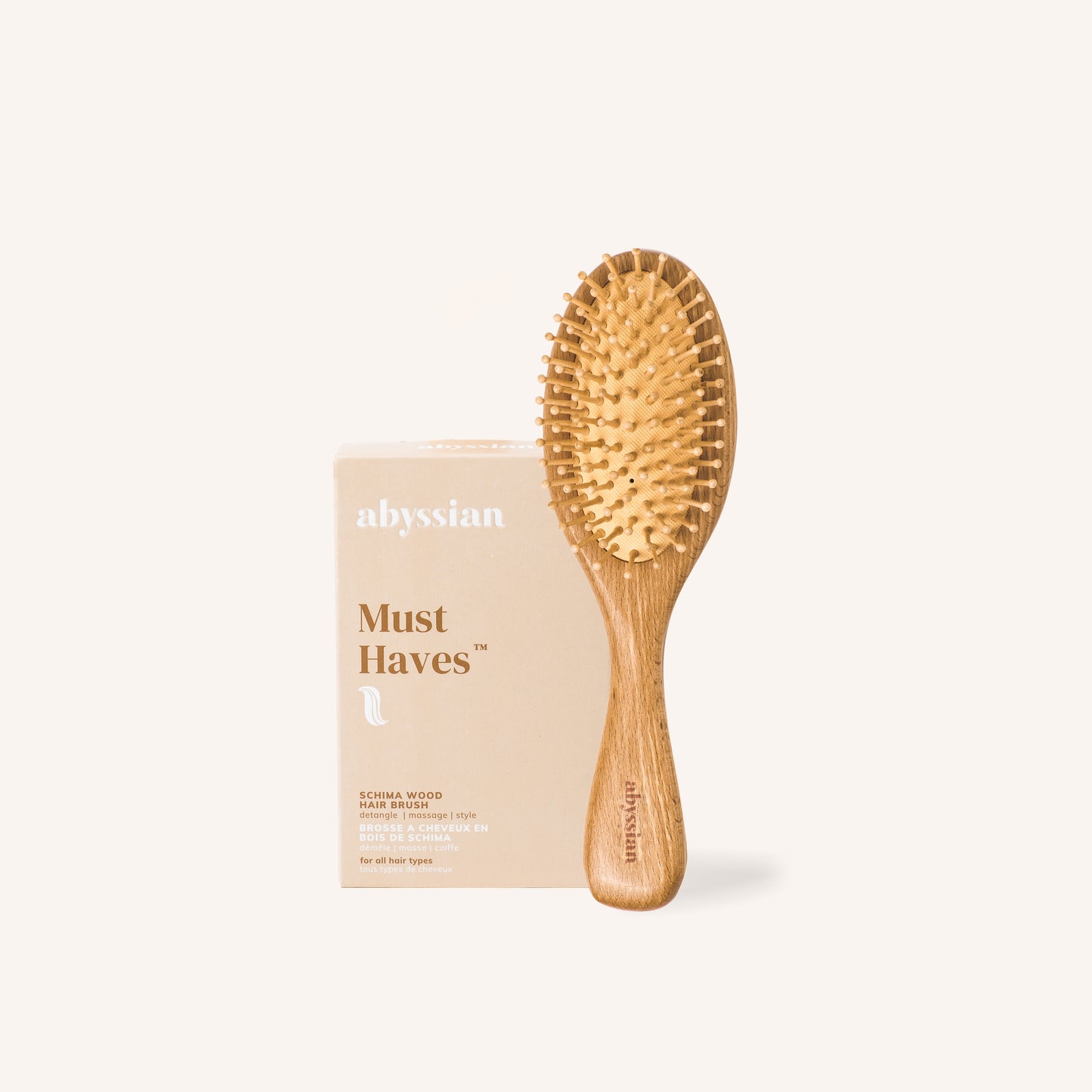 Brosse à Cheveux Classic Schima Wood