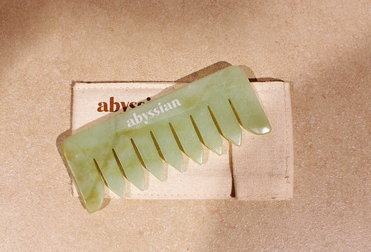 What is gua sha and what can a jade comb do?
