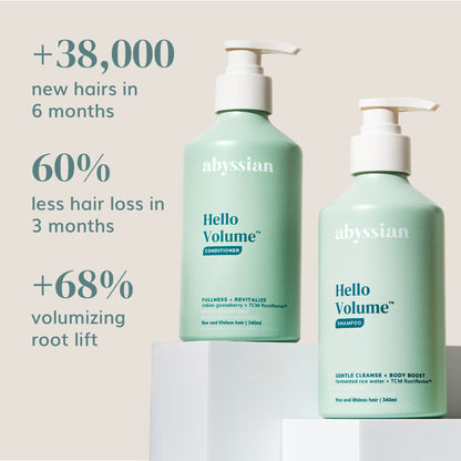 Hello Volume Shampoo & Conditioner