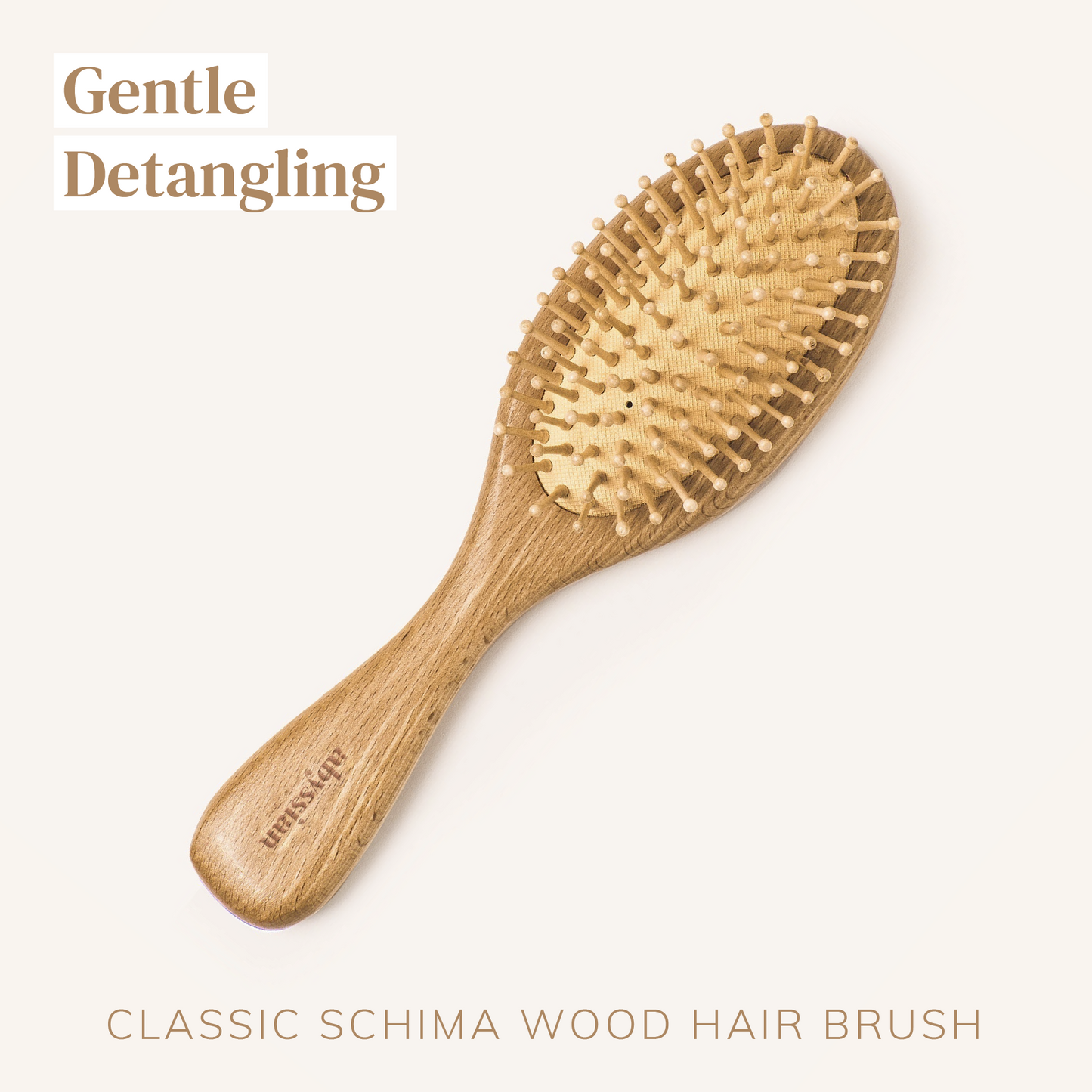 Brosse à Cheveux Classic Schima Wood