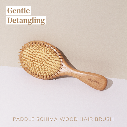 Brosse à Cheveux Paddle Schima Wood