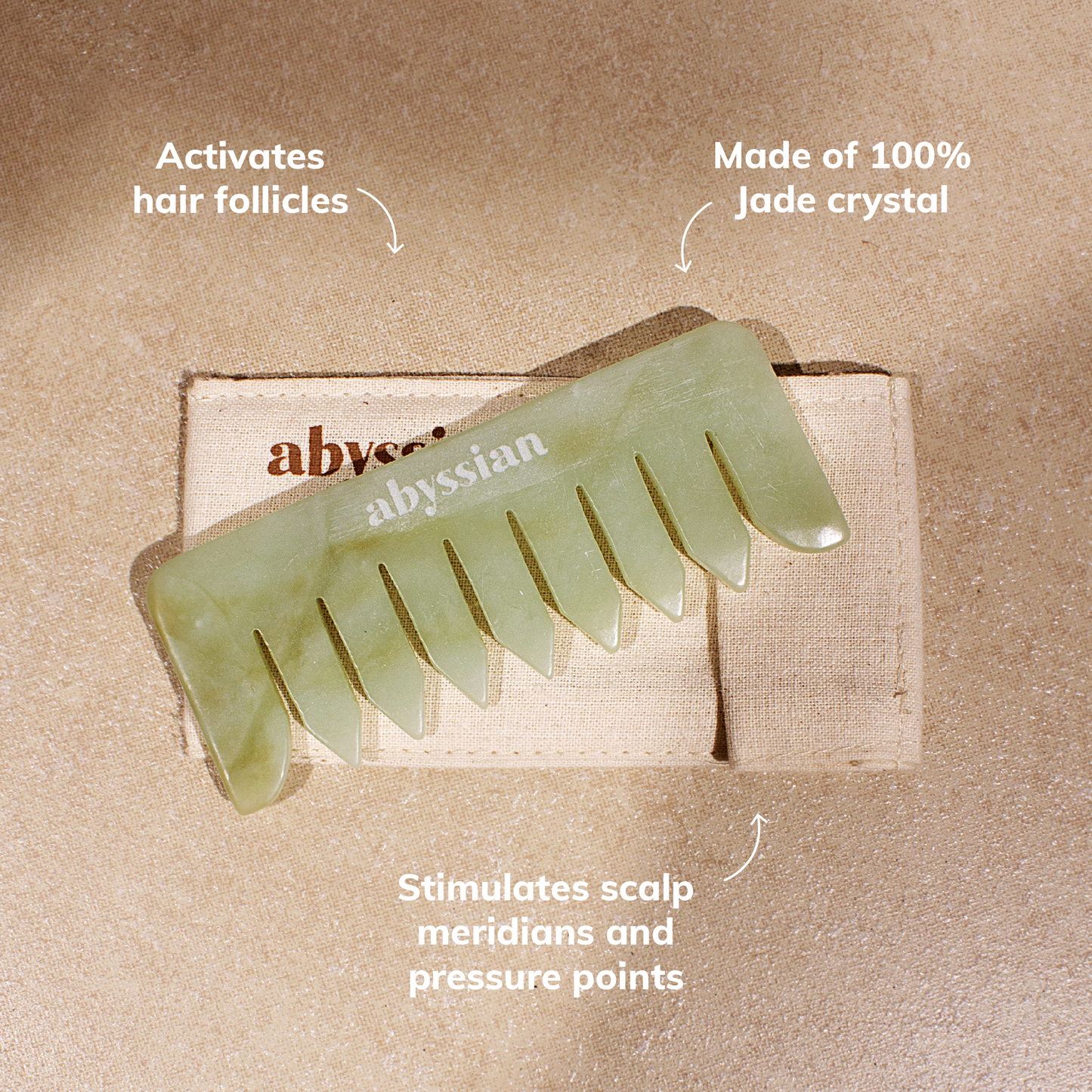 Crystal Jade Soothing Comb