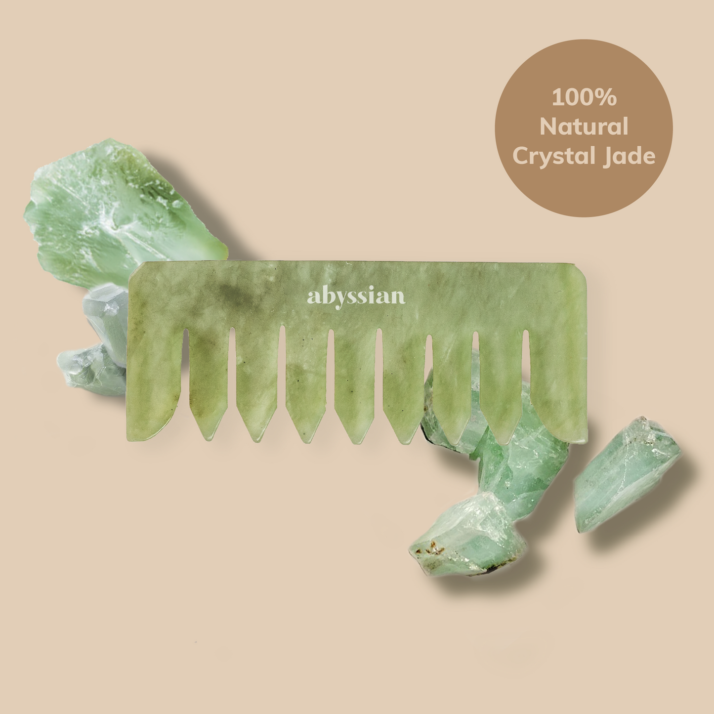 Crystal Jade Soothing Comb