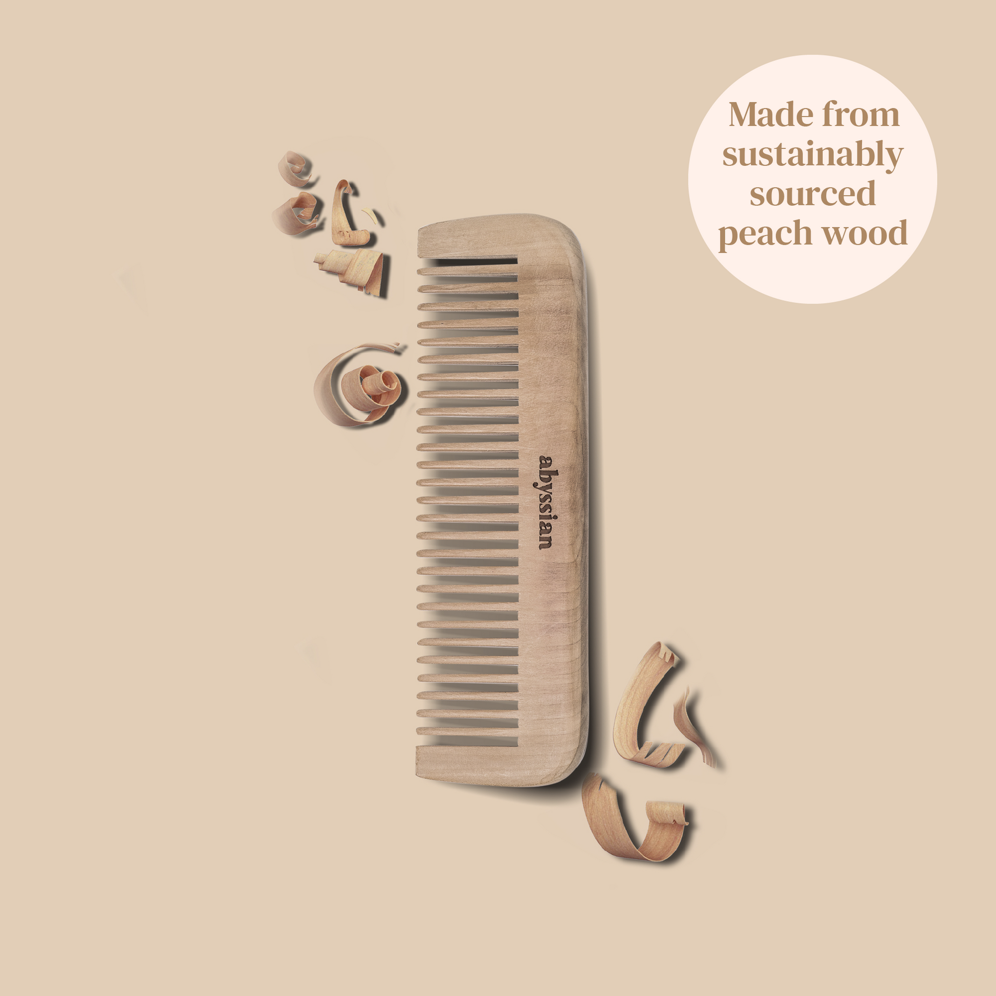 Handcrafted Wooden Comb| Eco-friendly | Sustainable