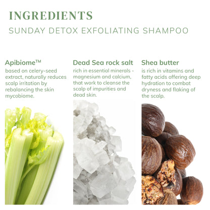 Sunday Detox Exfoliating Shampoo