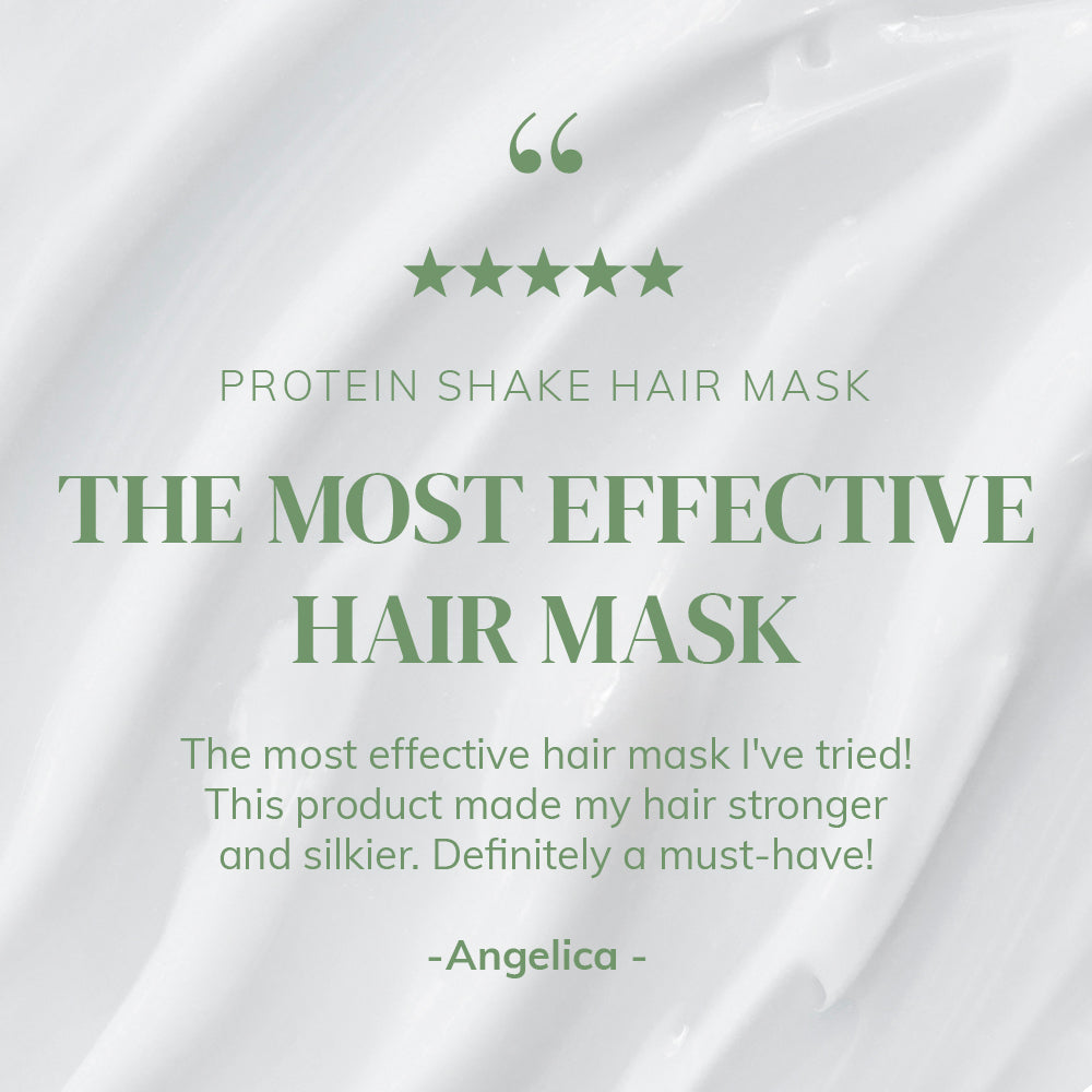 Protein Shake Hair Mask