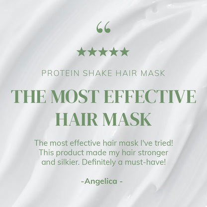 Protein Shake Hair Mask