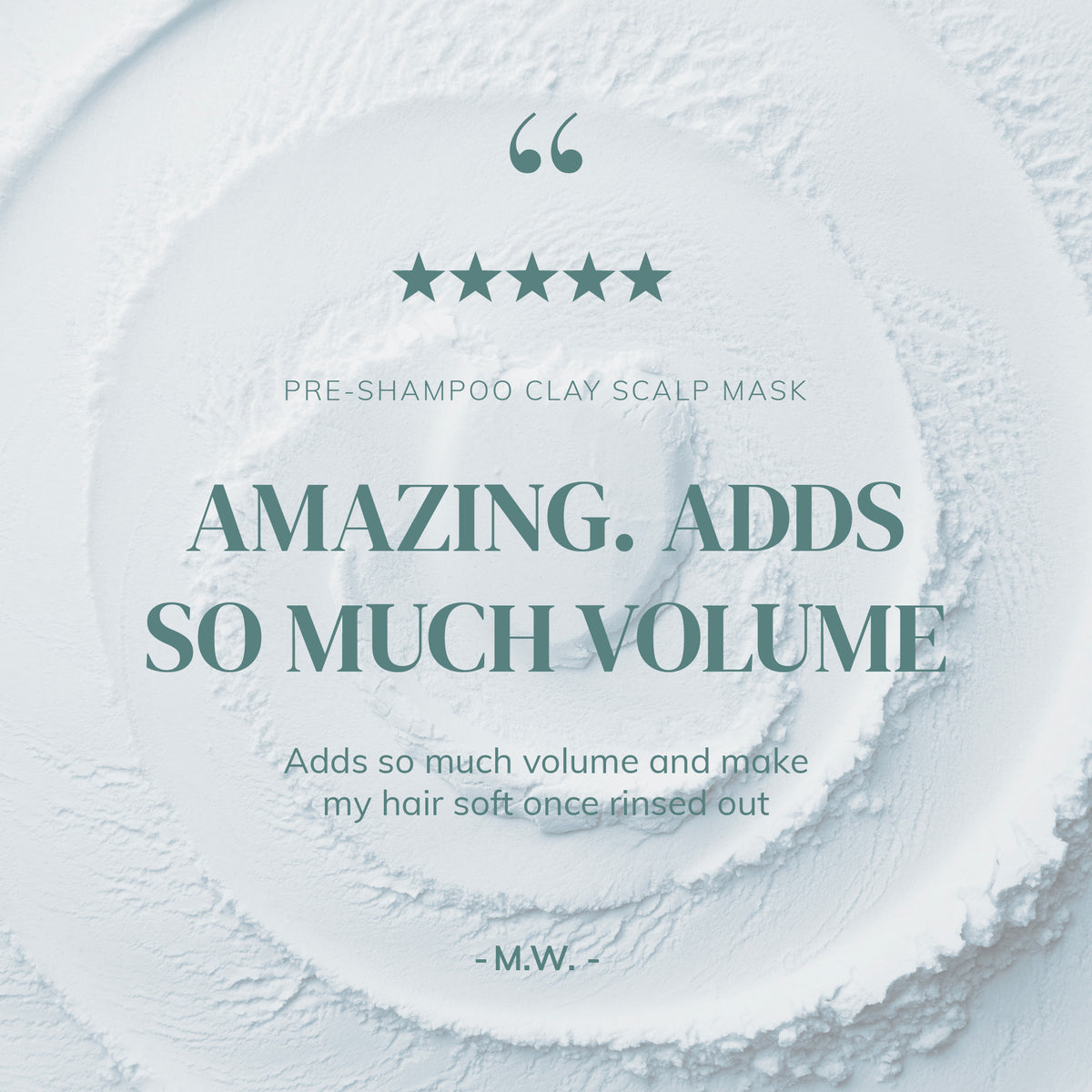 Pre-Shampoo Clay Scalp Mask